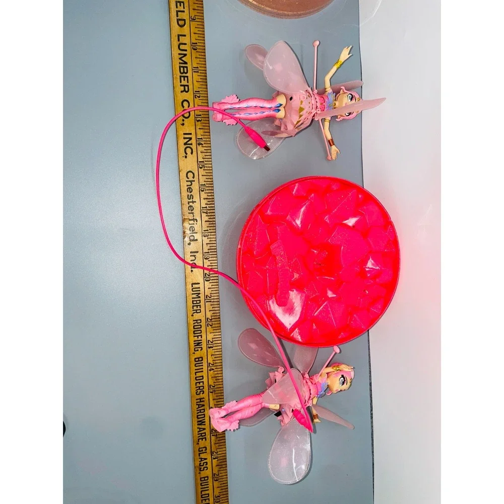 Hatchimals Pixie Crystal Flyer Starlight Idol Flying Pixies Lot of 2 W/ Charger
